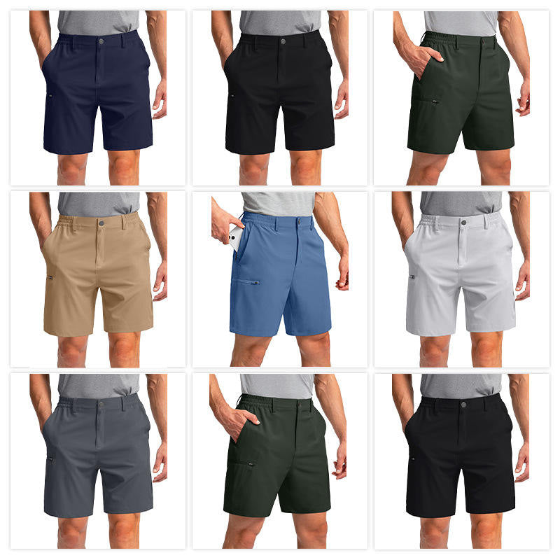 Men’s 7 Inch Golf Shorts – Quick Dry Lightweight Stretch