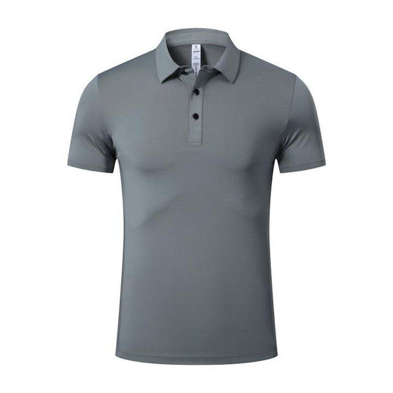 Black Performance Golf Polo Shirt | 200gsm Knit, Breathable, 86/14 Stretch OEM Factory