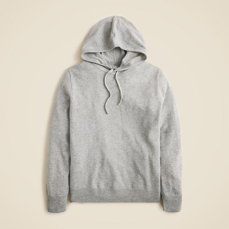 Men’s Cashmere Golf Hoodie Pullover, 7GG 280g Knit, OEM/ODM