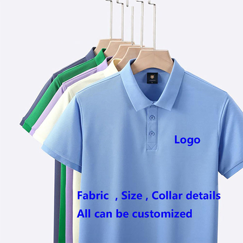 Cotton Golf Polo Shirts – Custom Logo Tipped Collar Wholesale