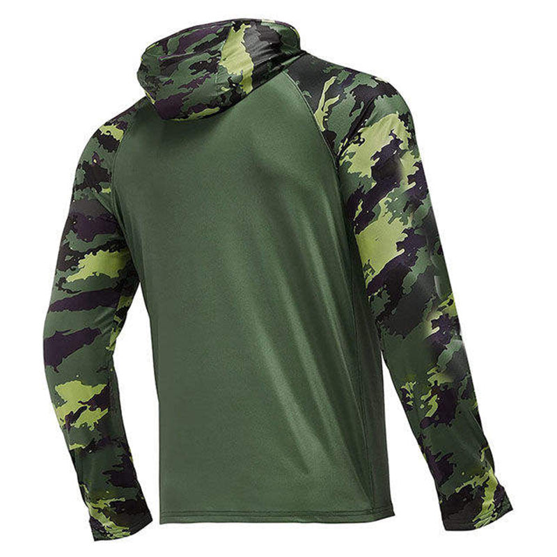 Fishing Performance Hoodie UPF 50, Spandex/Poly 180g | OEM Sublimation