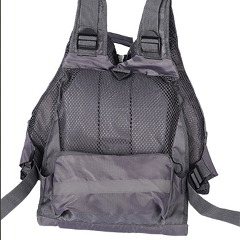 Fishing Vest Mens Multi-Pocket Life Vest, Nylon Jersey + EPE Foam | OEM/ODM