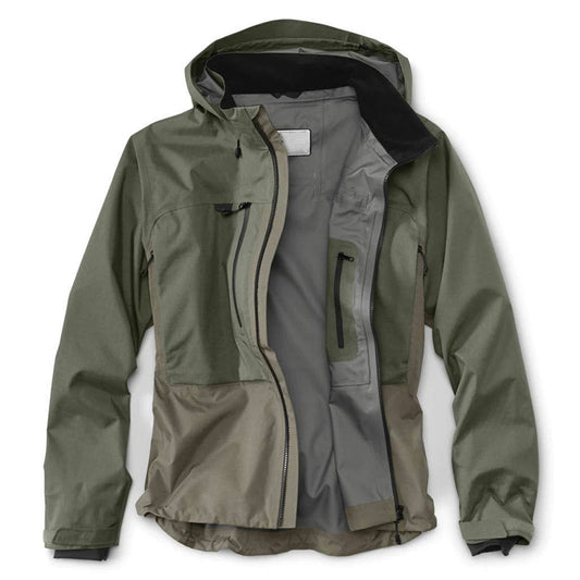 Fly Fishing Rain Jacket | Hooded Utility Shell, Heat-Transfer Logo OEM Supplier