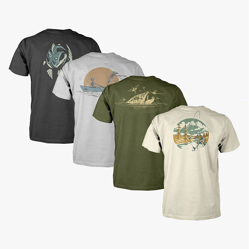 Funny Fishing Shirts UPF 50+ | Sublimation Graphic Tees, OEM/ODM Supplier