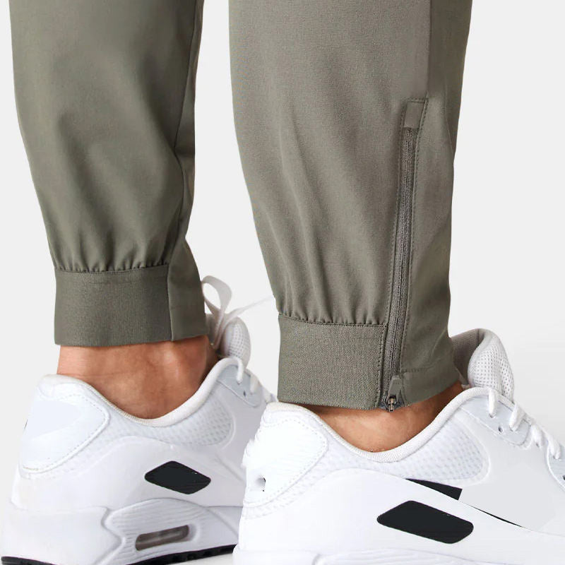 Mens Golf Jogger Pants, Quick Dry Waterproof Stretch Tapered
