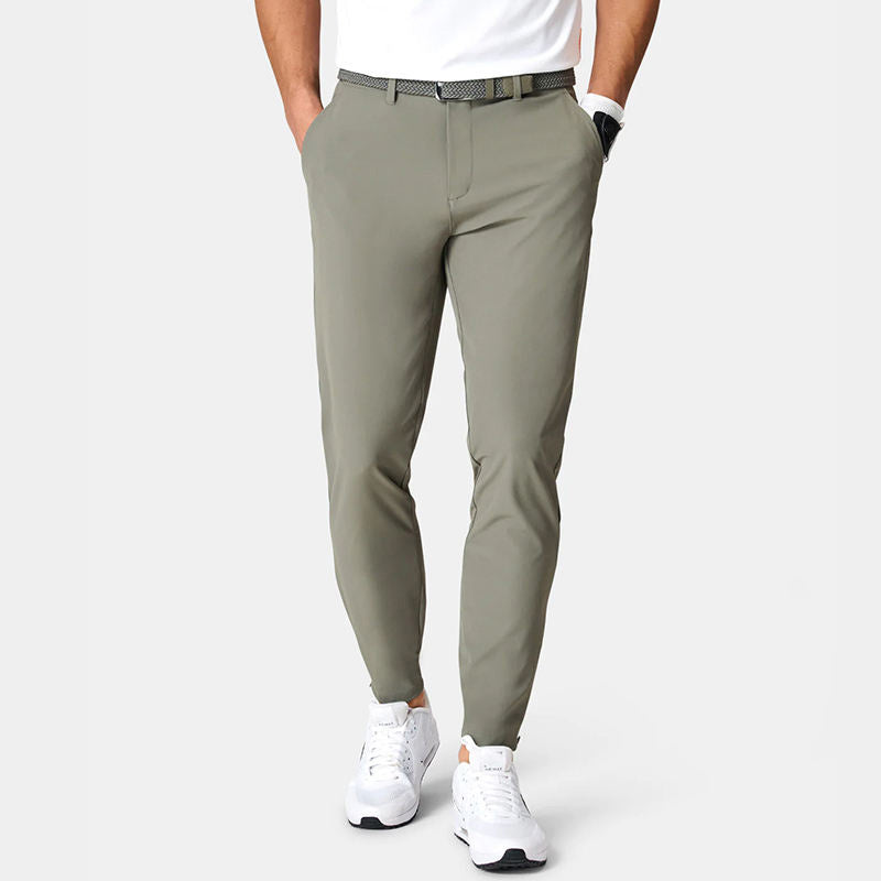 Mens Golf Jogger Pants, Quick Dry Waterproof Stretch Tapered