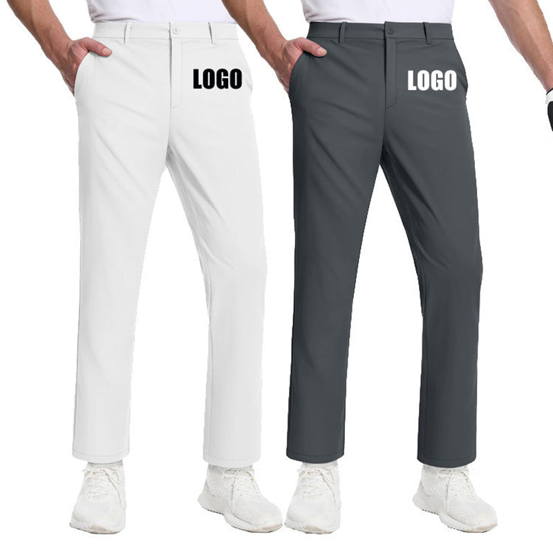 Stretch Golf Pants for Men – Regular Fit Woven Chino