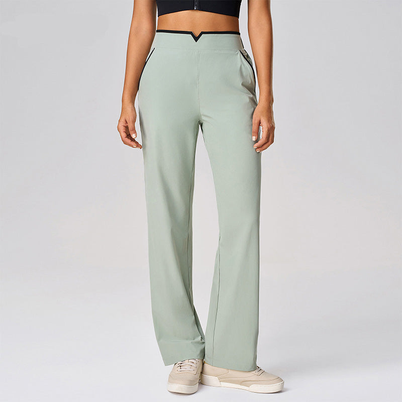 Golf Pants for Women – High Waisted Lightweight Wide Leg