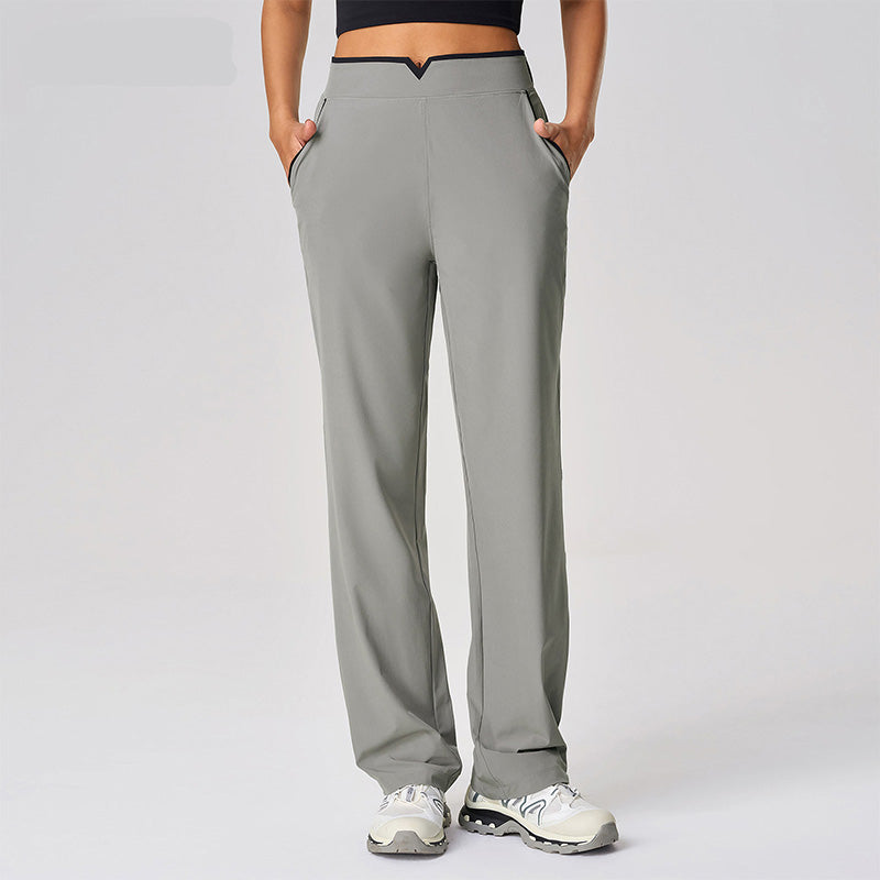 Golf Pants for Women – High Waisted Lightweight Wide Leg