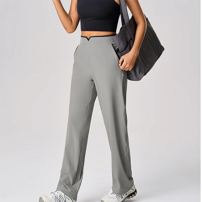 Golf Pants for Women – High Waisted Lightweight Wide Leg