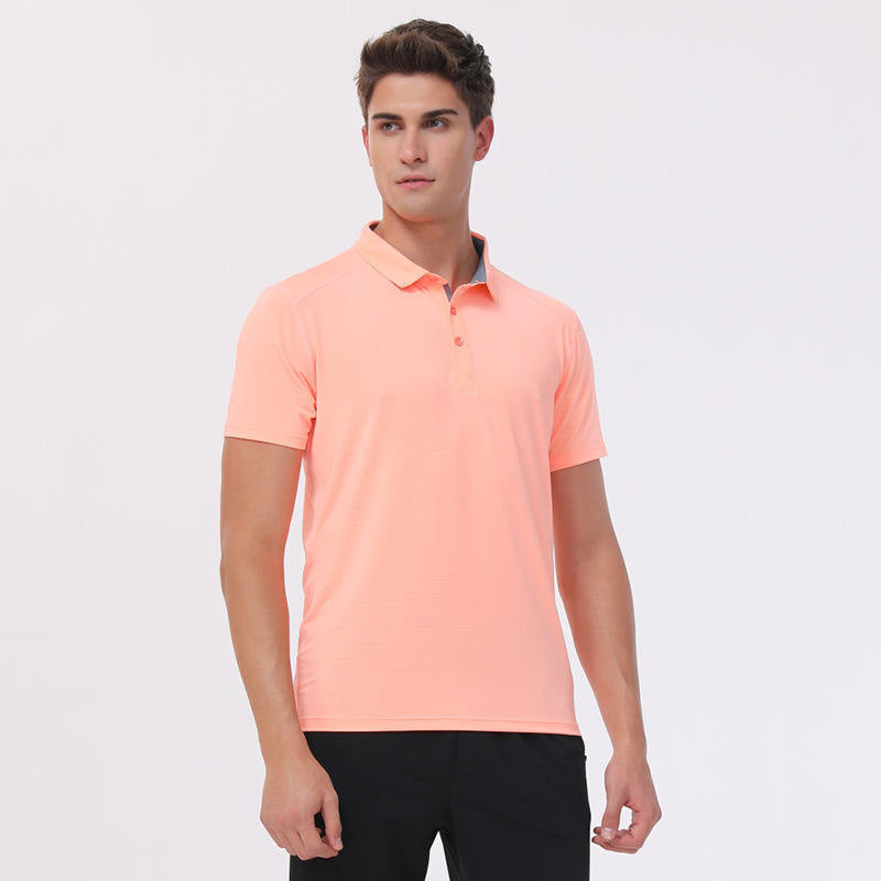 Golf Polo Brands OEM Shirts – Solid Color Custom Logo