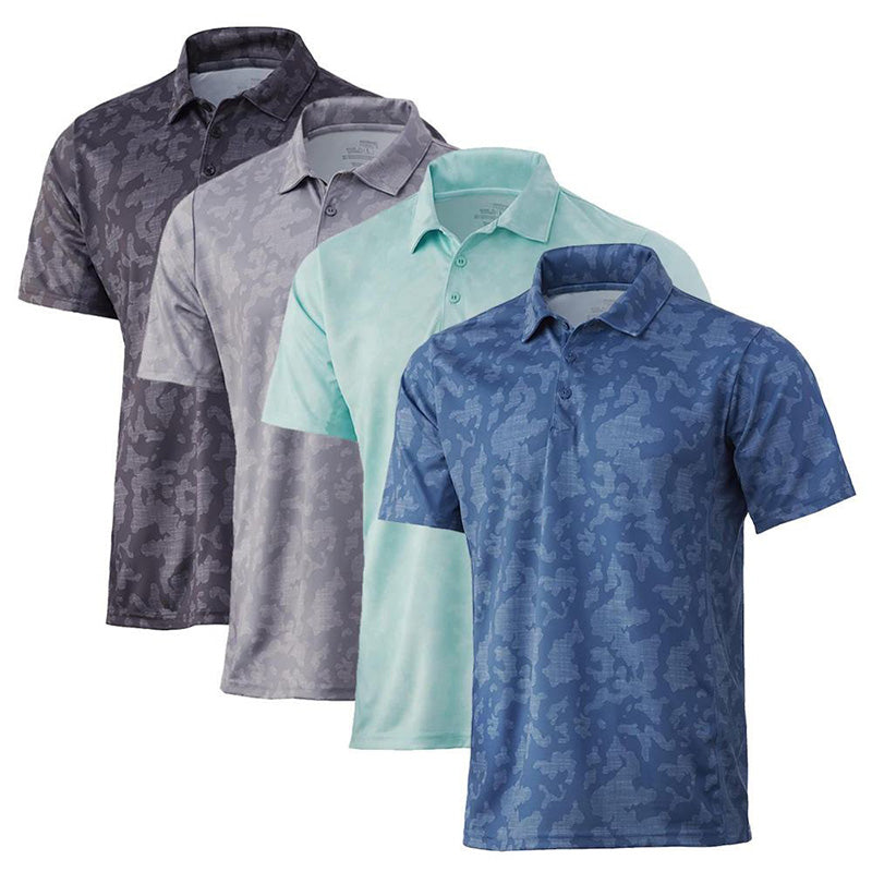 Camo Golf Polo Shirt for Brands – Quick-Dry, Stretch & Breathable
