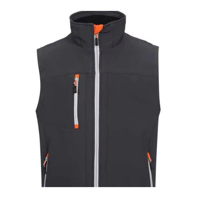 Men's Golf Rain Jacket Vest, Windproof Softshell OEM Factory