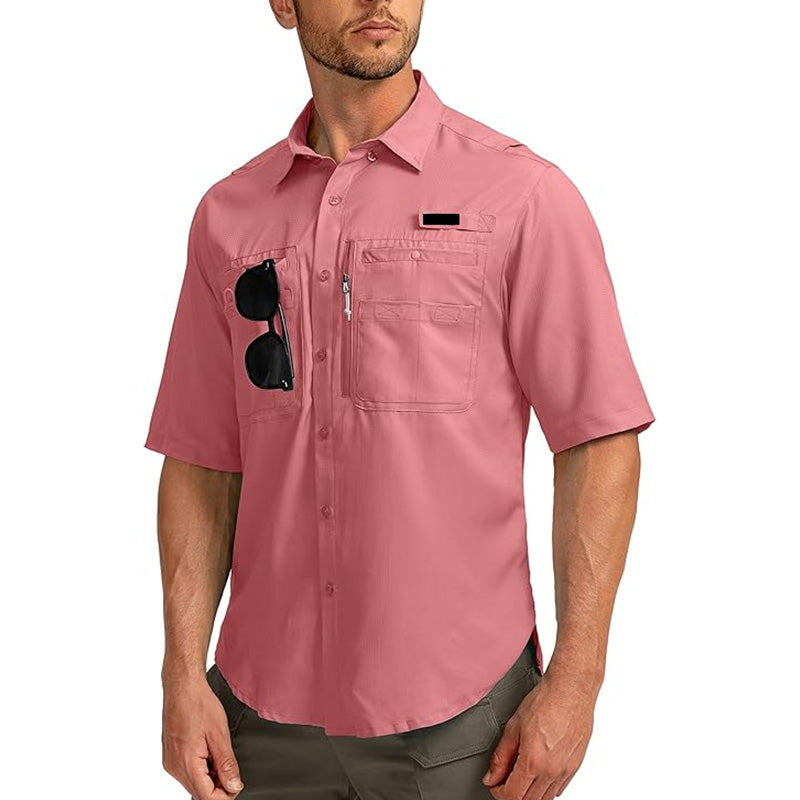Habit Fishing Shirts Style | UPF 50 Quick-Dry Poly-Spandex Button-Up OEM