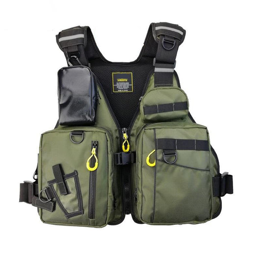 Kayak Fishing Vest PFD, Multi-Pocket Oxford Floating Vest | OEM/ODM