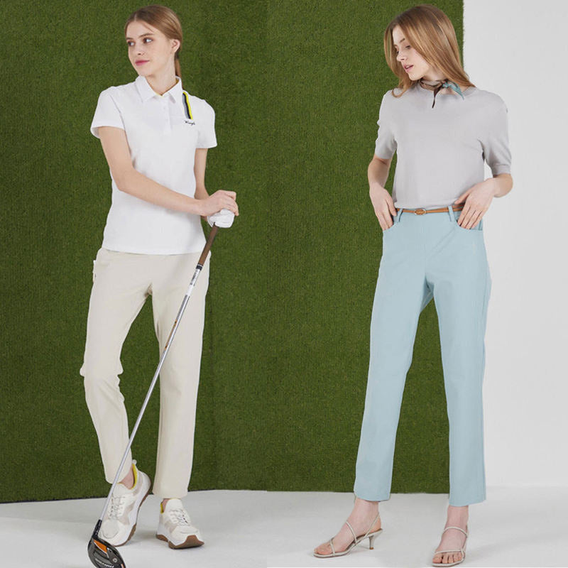 Ladies Golf Pants – Ankle Length Elegant Regular Fit Chino