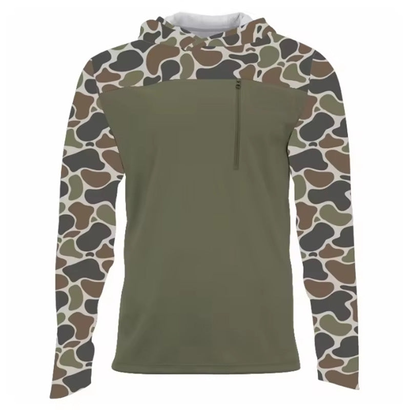 Lightweight Fishing Hoodies with Thumb Holes, Quick-Dry UV | OEM/ODM