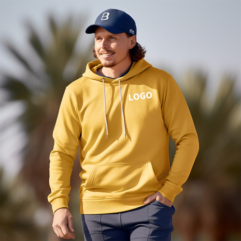 Lightweight Golf Hoodie Pullover, Quick-Dry Knit, Custom OEM/ODM (180–260g)