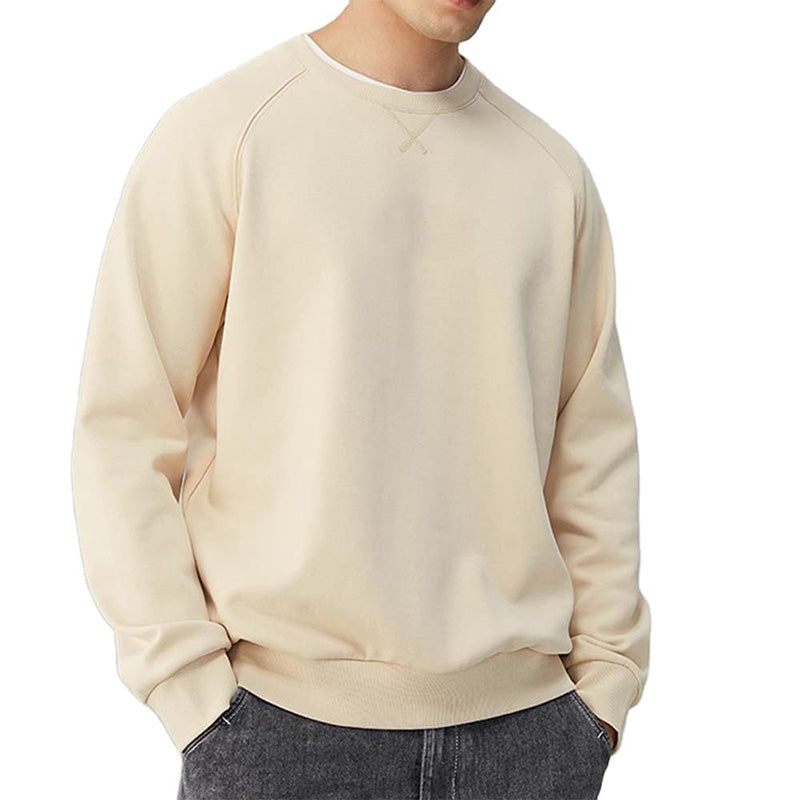 Men’s Golf Crewneck Sweatshirt, Heavyweight Cotton Fleece, Lined (OEM)
