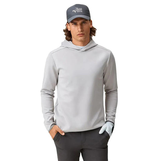 Mens Golf Hoodie Pullover, Quick-Dry Knit, Sublimation Print Ready (OEM)
