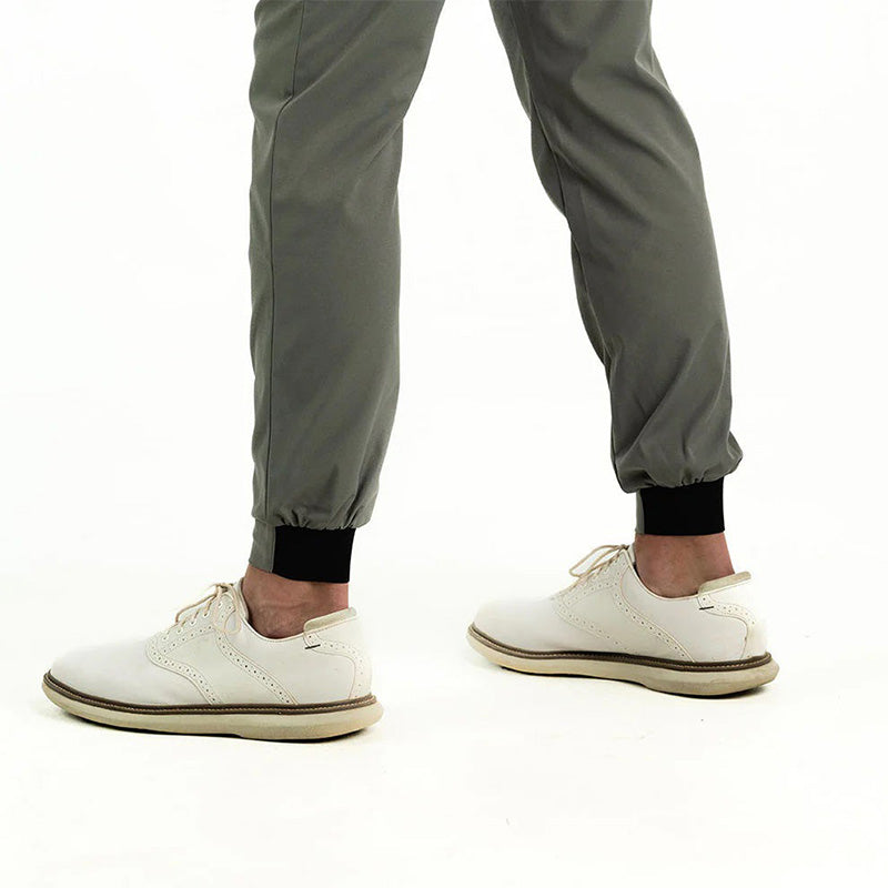 Mens Golf Jogger Pants, Quick Dry Breathable Tapered Fit