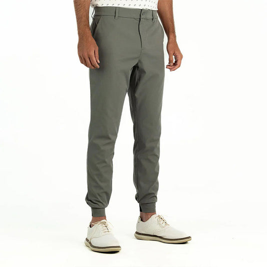 Mens Golf Jogger Pants, Quick Dry Breathable Tapered Fit