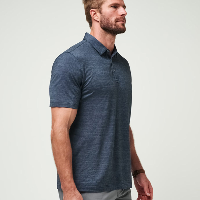 Men’s 180gsm Spandex/Poly Golf Polo Shirt | Anti-Pilling Knit, OEM Wholesale