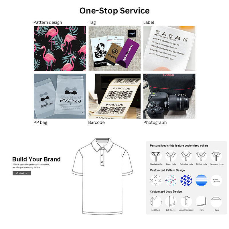 Men’s Printed Golf Polo Shirt – Lightweight, Quick-Dry & Stretch