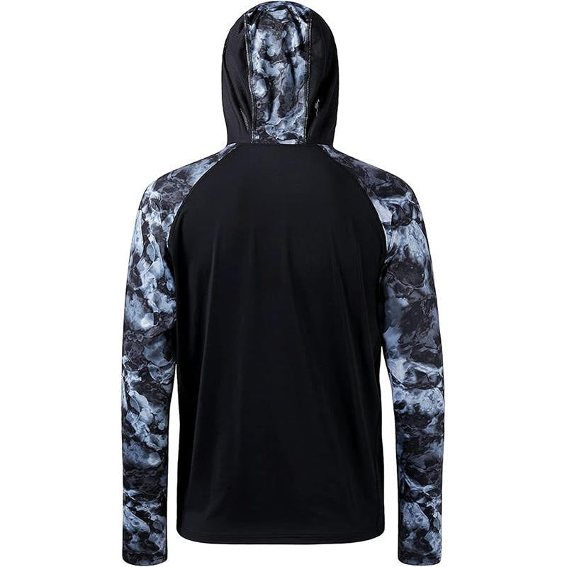 Performance Fishing Gear Hoodie, 220g Polyester, Heat-Transfer Logo | OEM/ODM