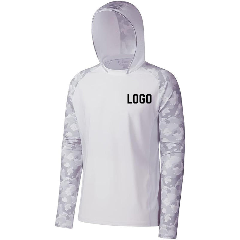 Performance Fishing Gear Hoodie, 220g Polyester, Heat-Transfer Logo | OEM/ODM