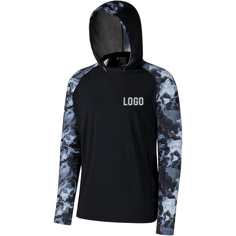 Performance Fishing Gear Hoodie, 220g Polyester, Heat-Transfer Logo | OEM/ODM