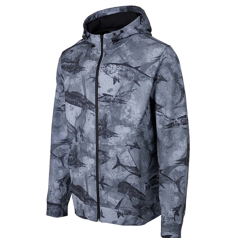 Rain Jacket Fishing | Hooded Waterproof Zip Jacket, 460gsm OEM Supplier