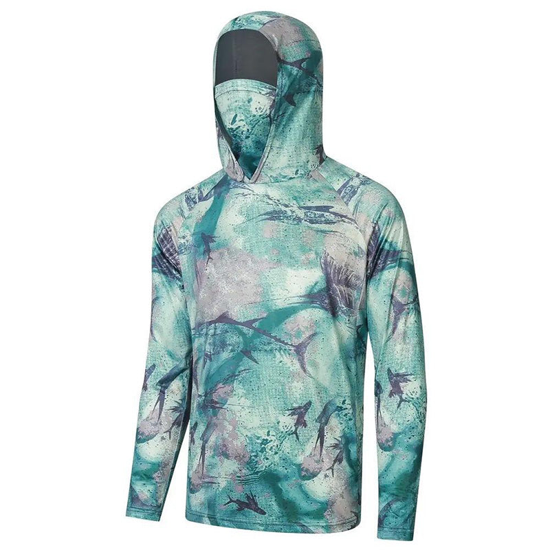Saltwater Fishing Hoodies UPF 50, Sublimated Quick-Dry, Zipper | OEM/ODM