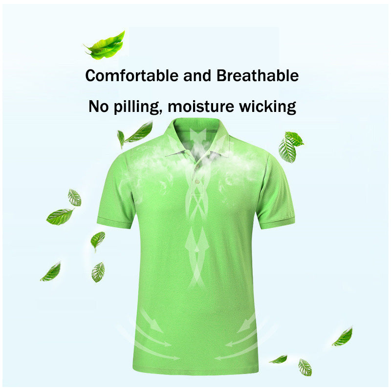 Slim Fit Golf Polo Shirts Wholesale – Custom Logo, Multi-Color