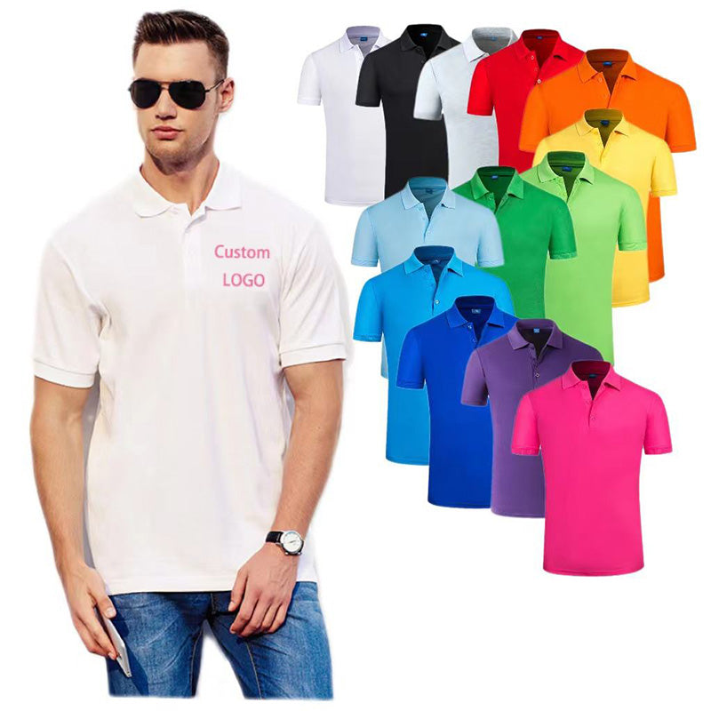 Slim Fit Golf Polo Shirts Wholesale – Custom Logo, Multi-Color