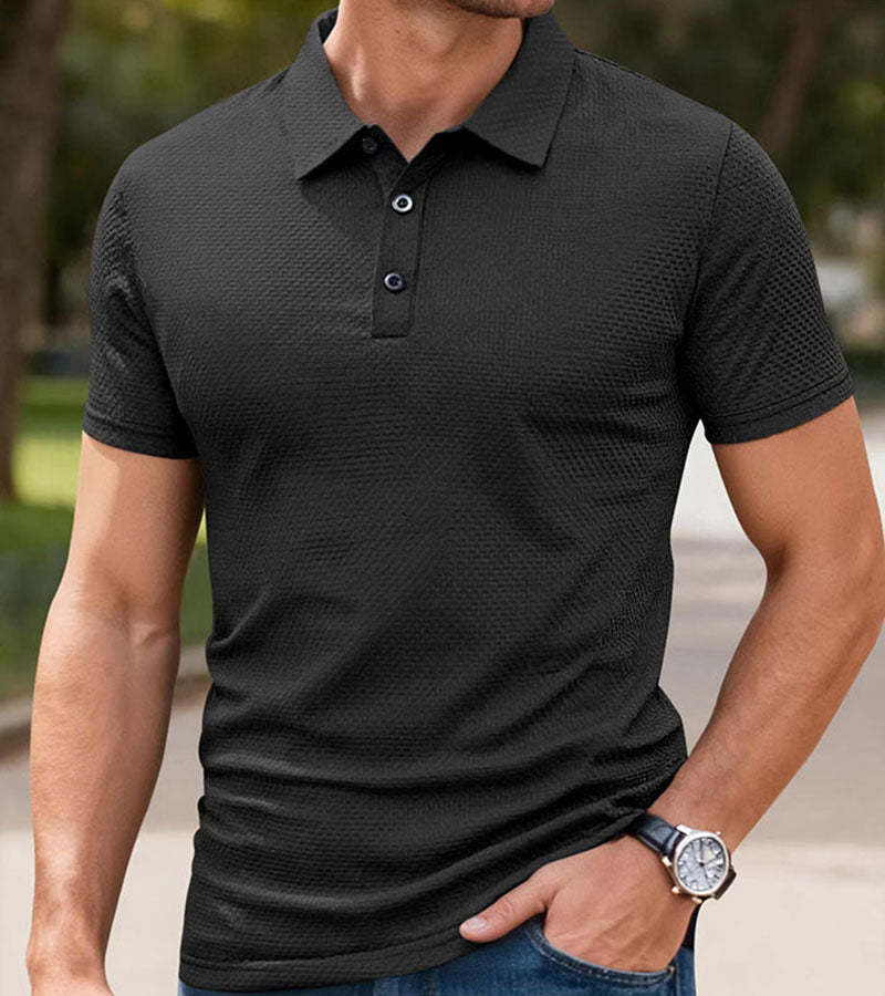 Solid color polo shirts