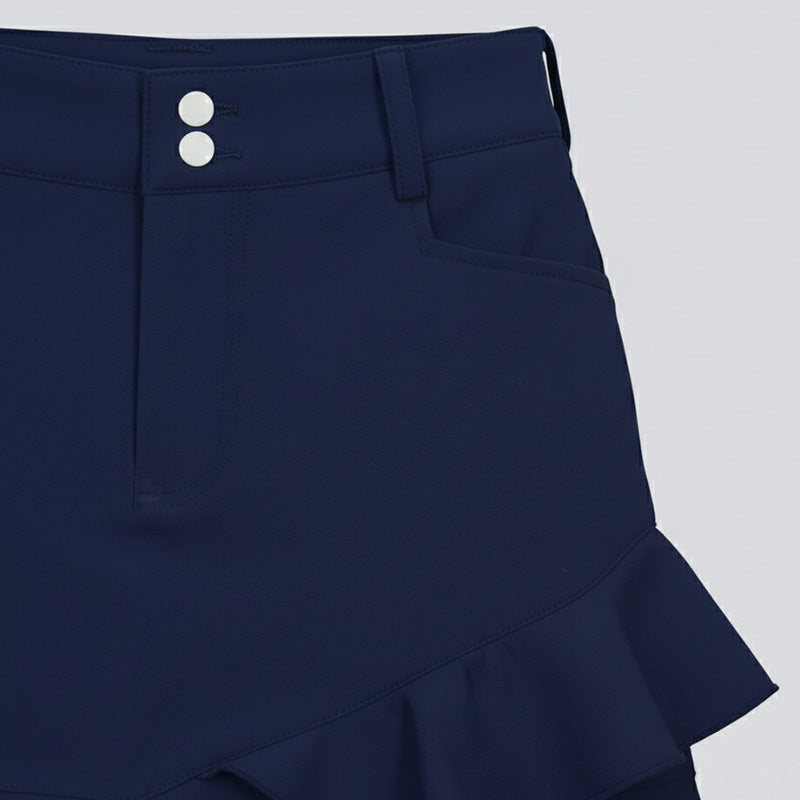 Ruffle A-Line Womens Golf Skorts, Lightweight Anti-Wrinkle