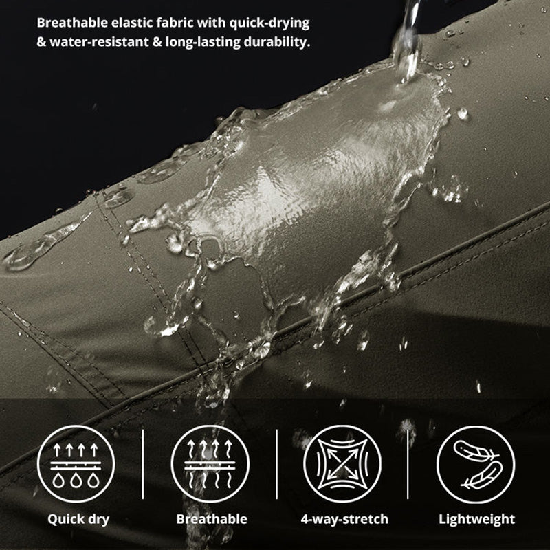 Quick-Dry Fishing Pants, Water-Resistant 4-Way Stretch Softshell | OEM/ODM