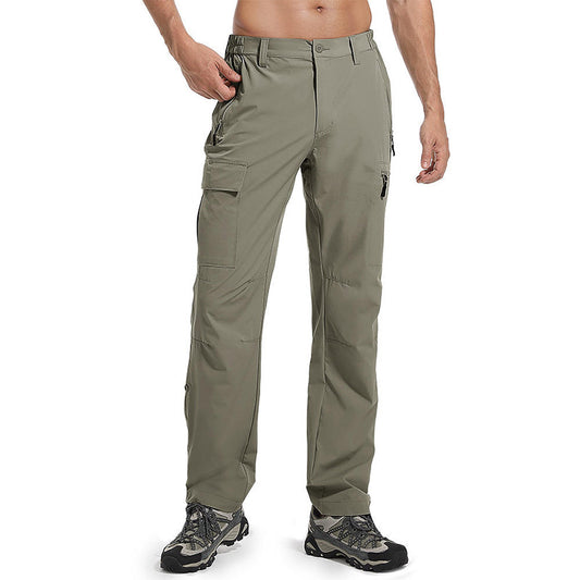 Quick-Dry Fishing Pants, Water-Resistant 4-Way Stretch Softshell | OEM/ODM
