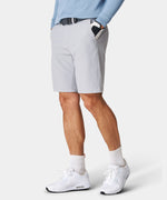 Men's Grey 4 Way Stretch Casual Golf Shorts