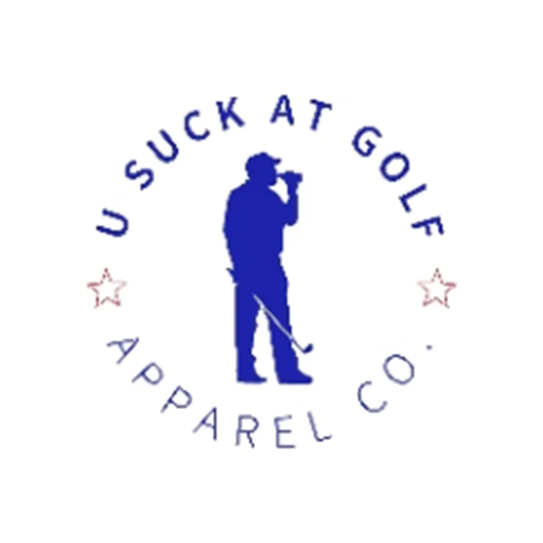 U SUCK AT GOLF - golf apparel manufacturing partnership with Qiandao Apparel