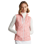 Women's Solid Color Full Zip Golf Vest