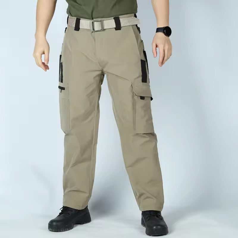 Waterproof Fishing Pants with Cargo Pockets, Zipper Fly | OEM/ODM