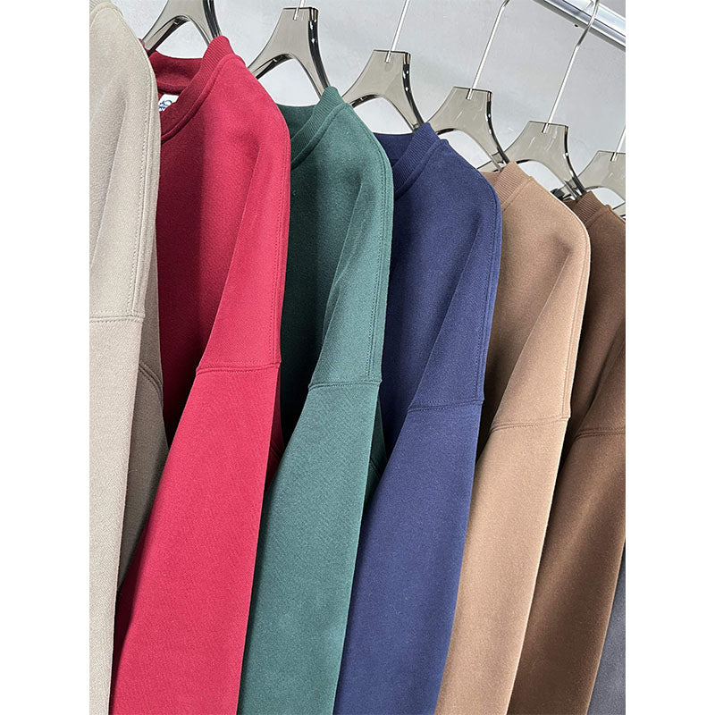 Wholesale Crewnecks Sweatshirts in 500 GSM Oversized Cotton