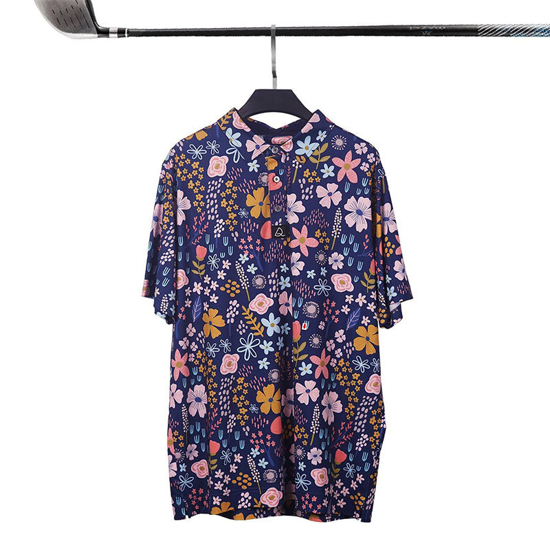 Wholesale Fun Golf Polo Collection with Custom All-Over Prints