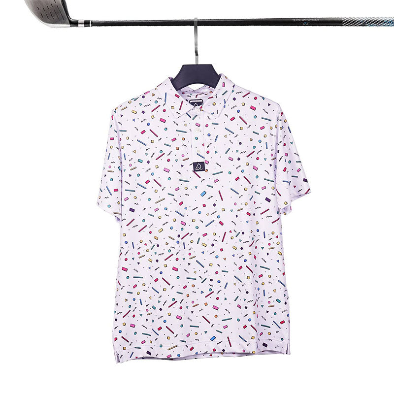 Wholesale Fun Golf Polo Collection with Custom All-Over Prints
