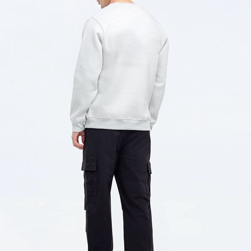 Wholesale Plain Crewneck Sweatshirt in Heavyweight Cotton Fleece