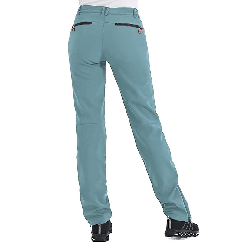 Women’s Waterproof Windproof Softshell Fishing Pants w/ Microfleece | OEM