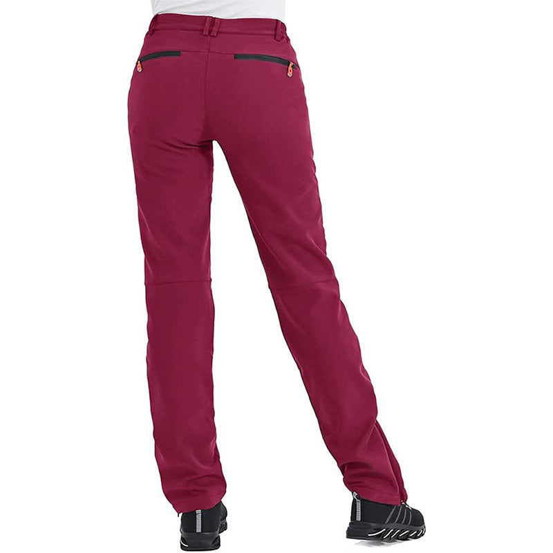 Women’s Waterproof Windproof Softshell Fishing Pants w/ Microfleece | OEM