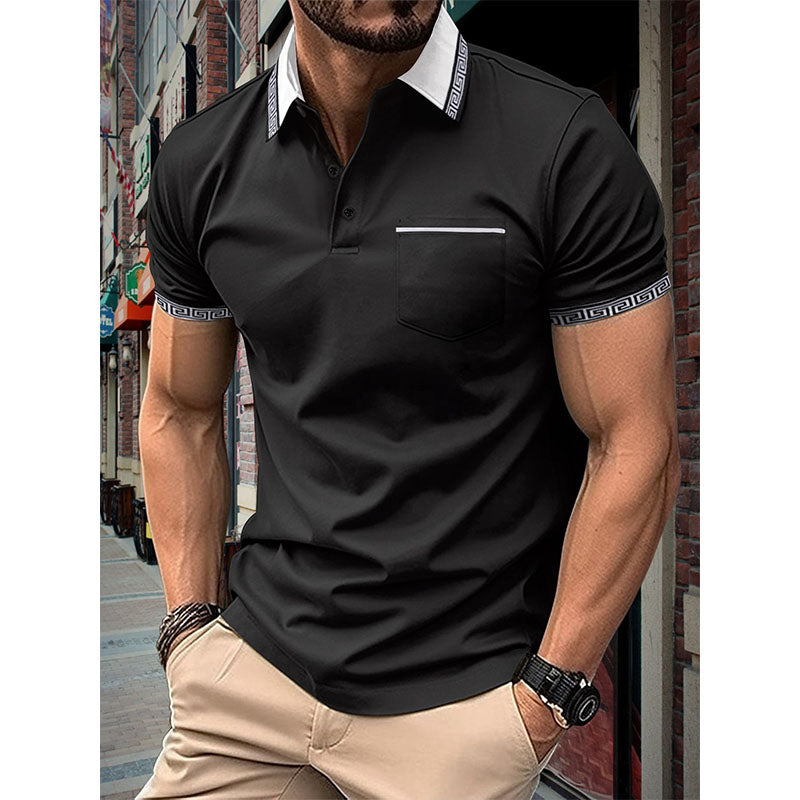 Pink Golf Polo Shirt, 180gsm Breathable Jersey, Yarn-Dyed, Custom Trim, OEM